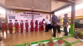 KUNJUNGAN BAPAK BUPATI LUWU BESERTA ROMBONGAN